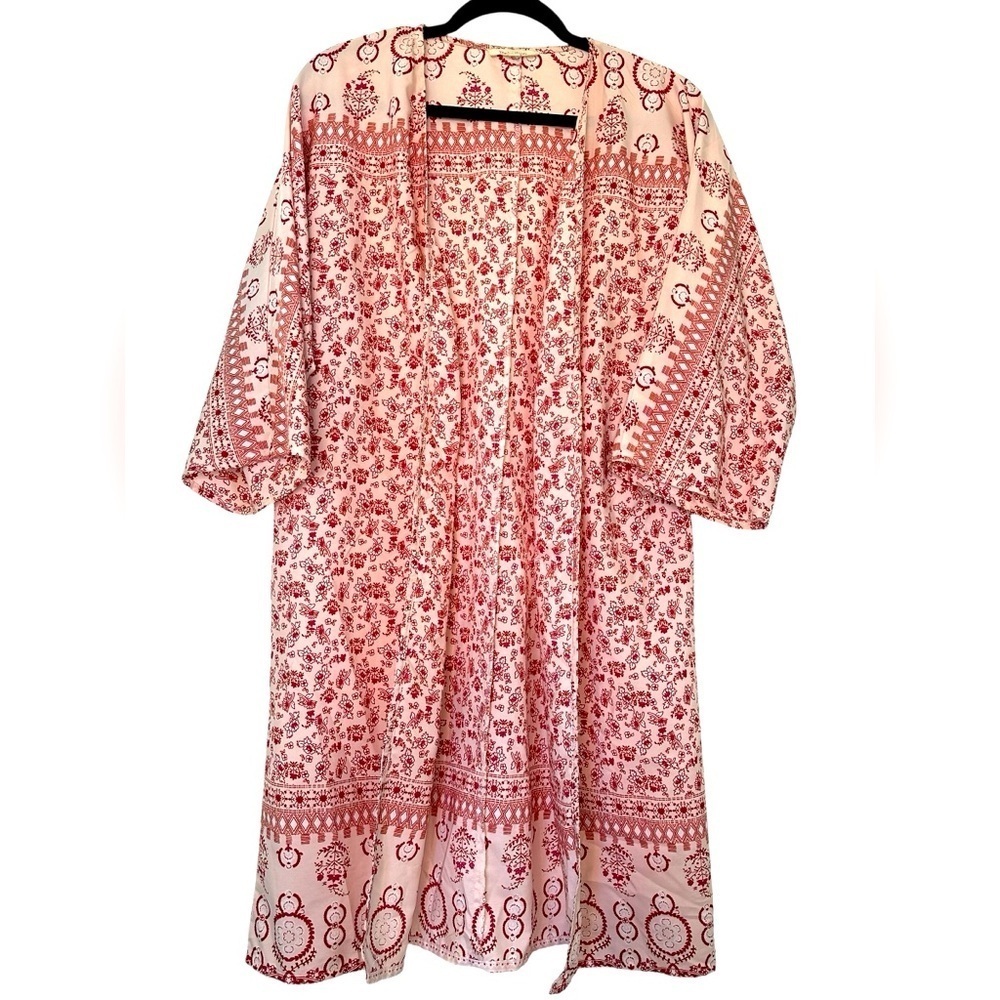 K173 Rebellion Floral Kimono Medium